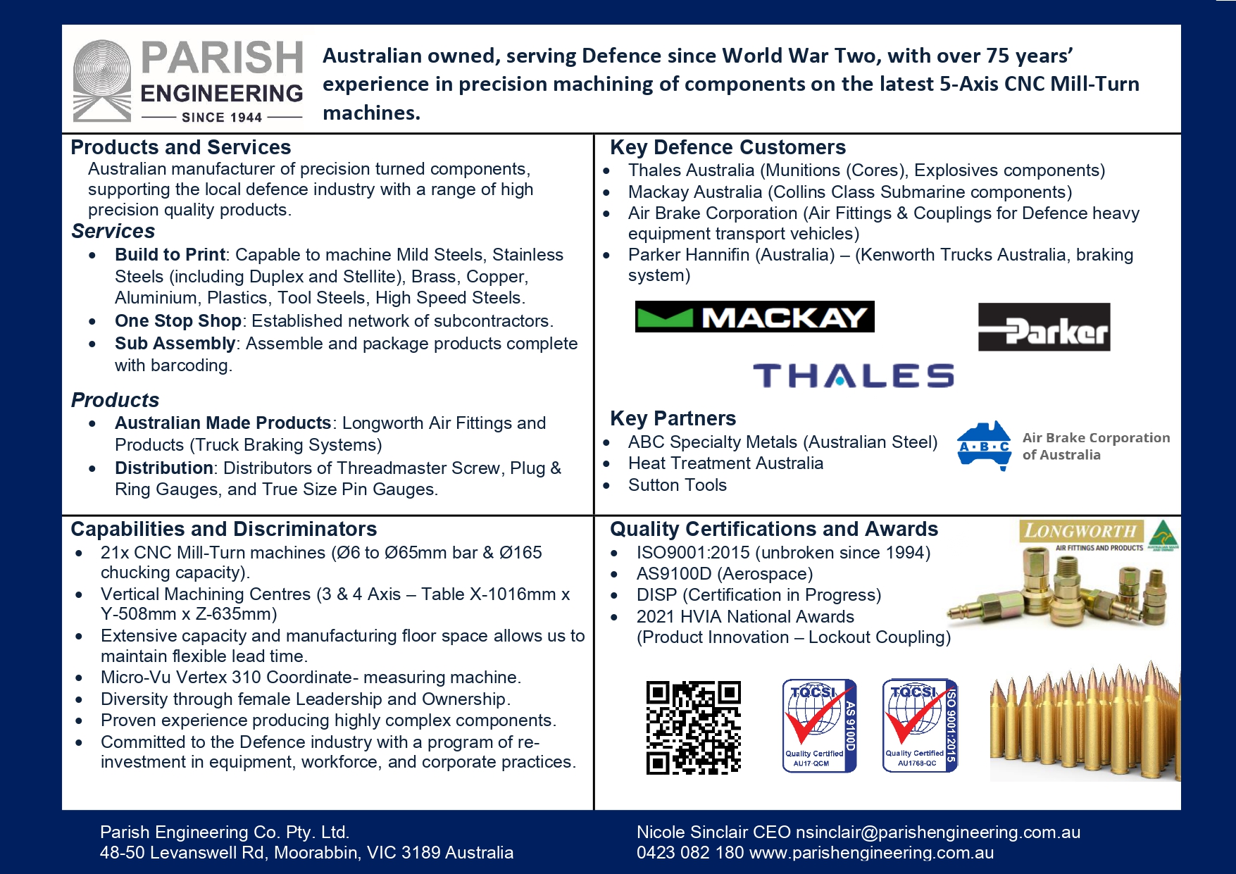Parish Engineering Quad Chart Defence Indo Pacific JR VERSION page